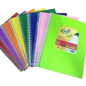 Cuaderno Exito E7 Espiralado x60 hojas rayado