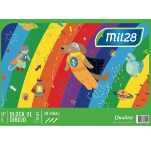 Block Numero 6 Color Mil28