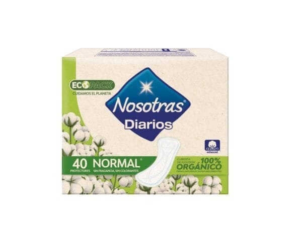 Nosotras Diarios x40 100% Organico