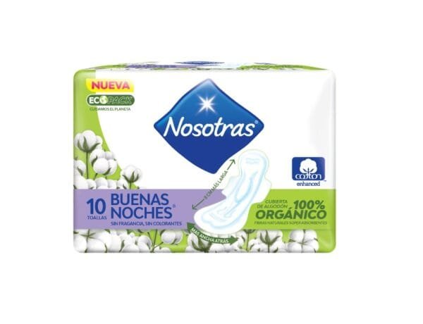 Nosotras Buenas Noches x10 100% Organico