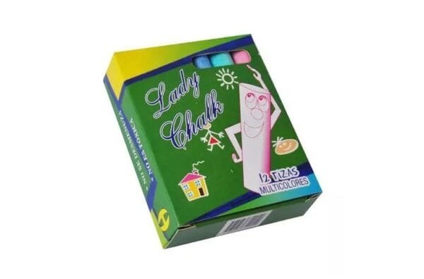 Lady Chalk Tizas Color x12