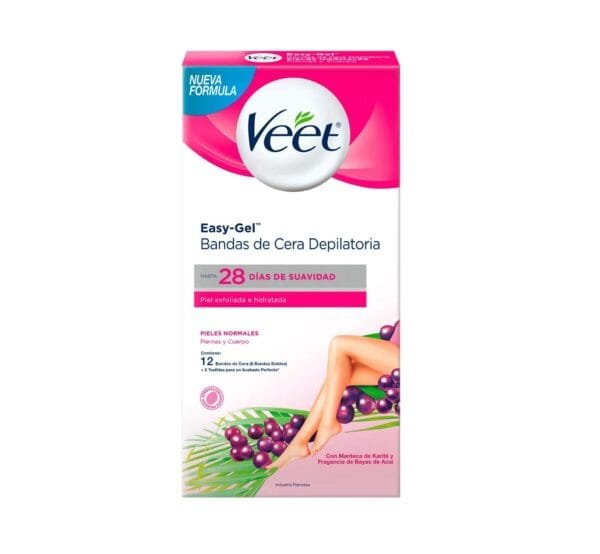 Veet Bandas Depilatorias x12 Piernas y Cuerpo