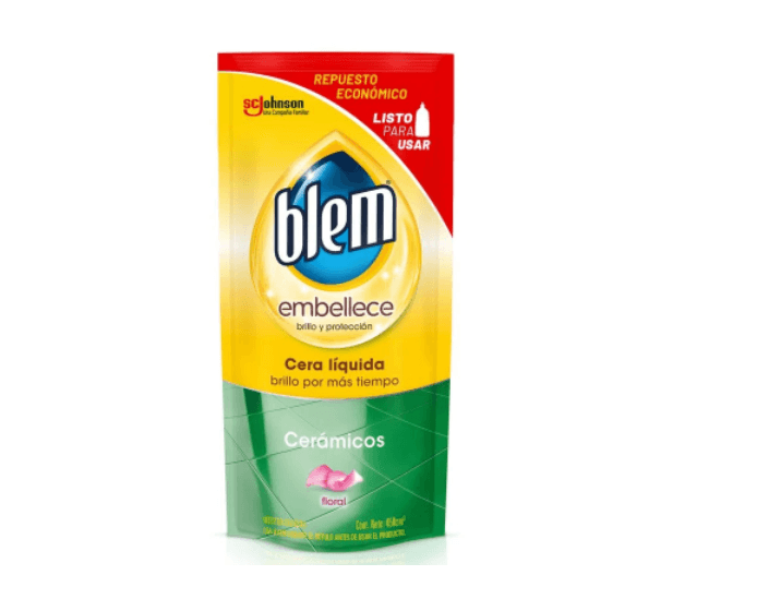 Blem embellece liquida floral ceramicos x 400ml