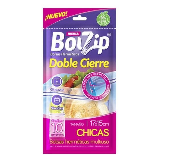Boizip Bolsas Herméticas Doble Cierre