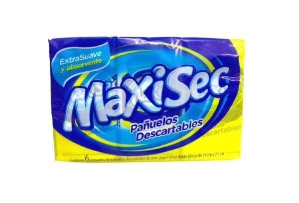 Maxisec Pañuelos Descartable Pack x6 Carilina