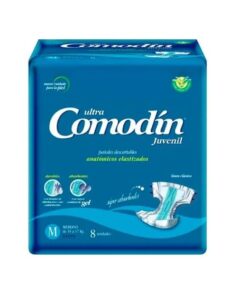 Pañales Anatomico Elastizado Comodin M x8