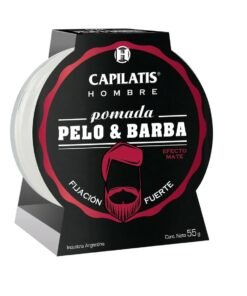 Capilatis Hombre Pomada Pelo y Barba Fijación Fuerte