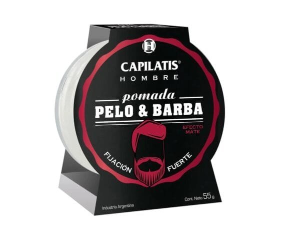 Capilatis Hombre Pomada Pelo y Barba Fijación Fuerte