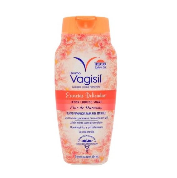 Dermo Vagisil Esencias Delicadas Flor de Durazno – La casa de Mamá