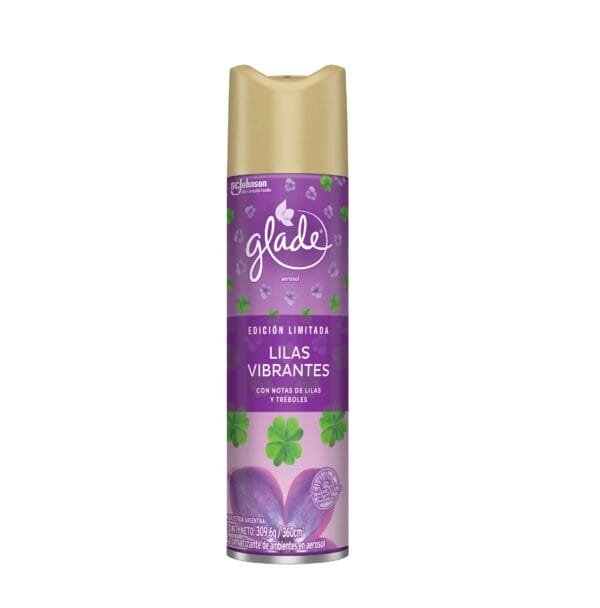 Glade Aerosol Lilas Vibrantes