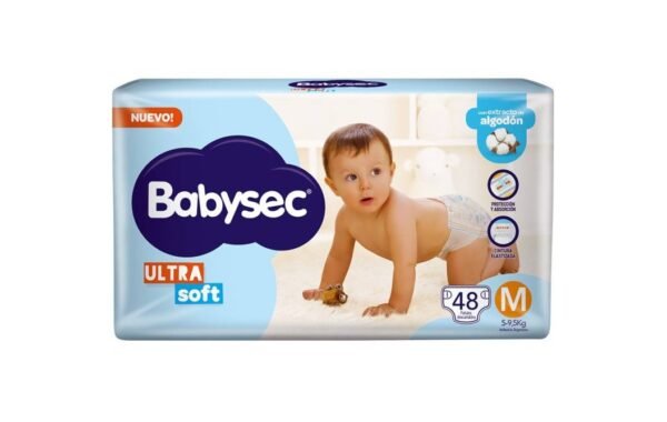 Pañales Babysec Ultrasoft Hiperpack