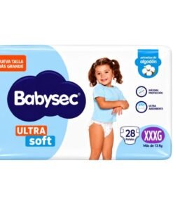 Pañales Babysec Ultrasoft Hiperpack