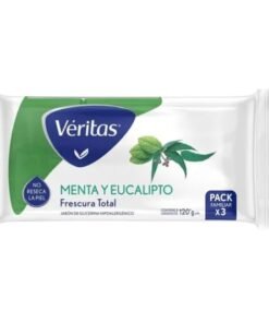 Veritas Jabón Glicerina x3 Menta y Eucalipto