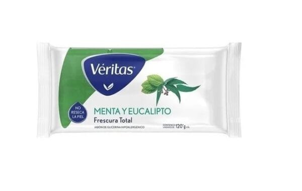 Veritas Jabón Glicerina Menta y Eucalipto