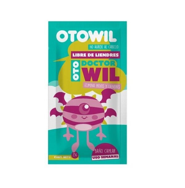 Otowil Doctor Wil Elimina Piojos y Liendres x25gr