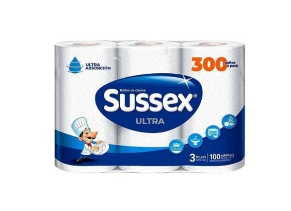 Sussex Ultra Rollo x100 paños