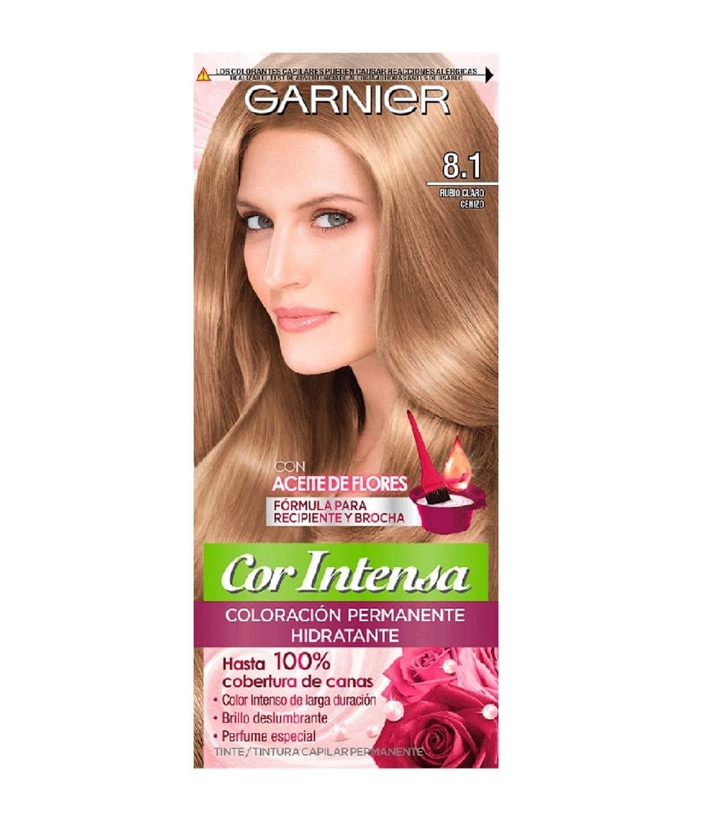 Garnier Cor Intensa N°8.1 Rubio Claro Cenizo