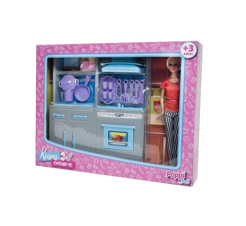 Muñeca Kiara Cocinera