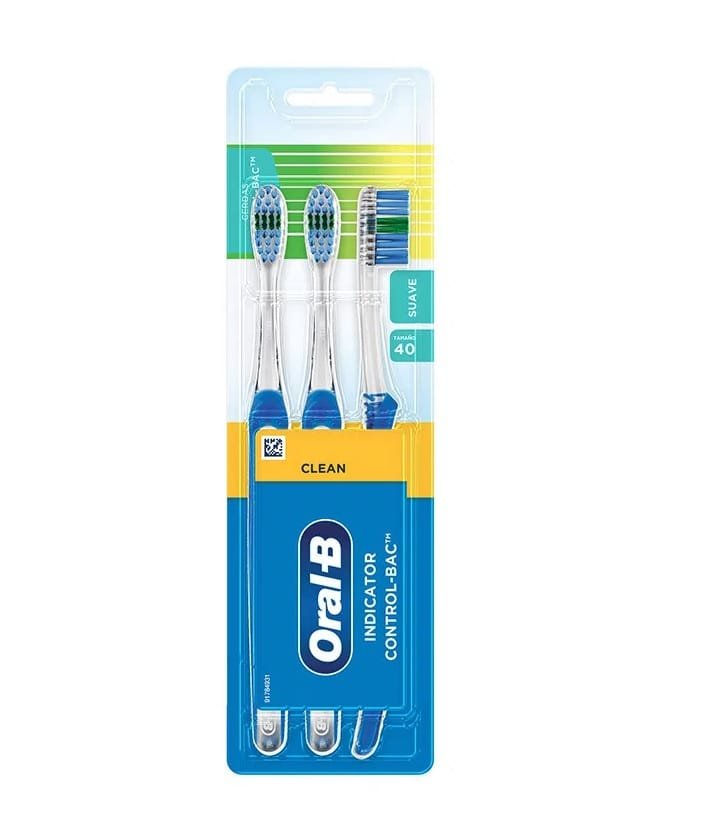 Cepillo Oral B Clean Control Bac x3