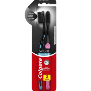 Cepillo Colgate Carbon Antibacterial x2