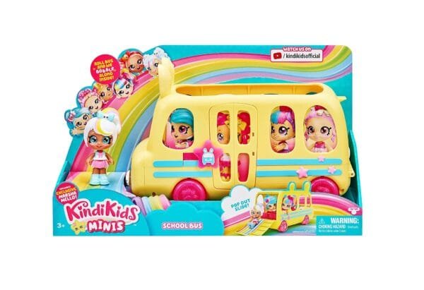 Kindi Kids Minis School Bus- Autobus Escolar