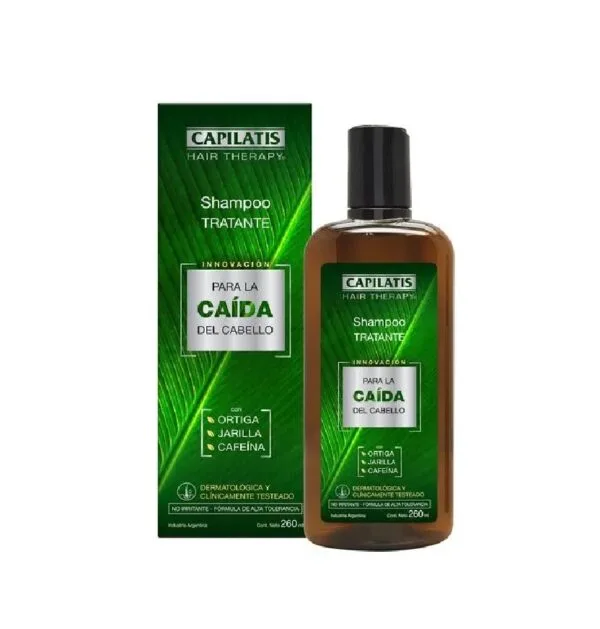 Capilatis Shampoo Tratante Para La Caida Ortiga Jarilla Cafeína