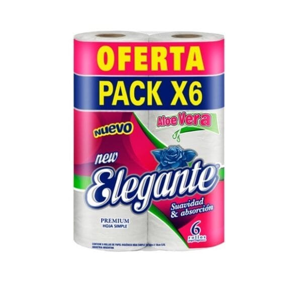 Elegante Aloe Vera Pack x6