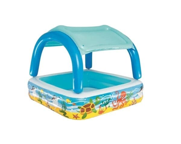 Pileta Inflable Cuadrada Bestway Multicolor