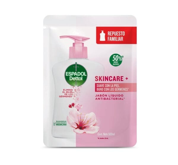 Espadol Jabon Liquido Skincare Repuesto x500ml