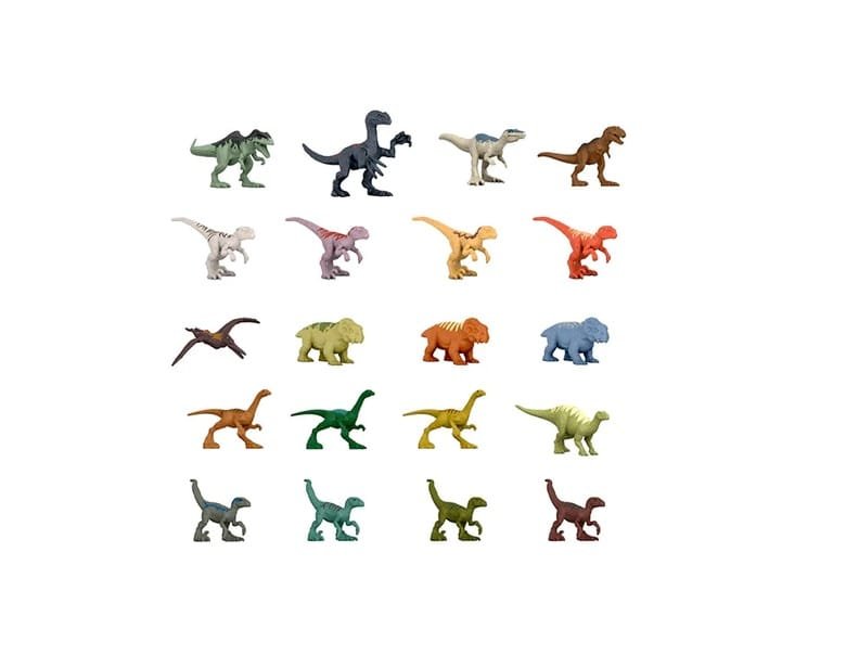 Jurassic World Multipack de Mini Dinosaurios x20