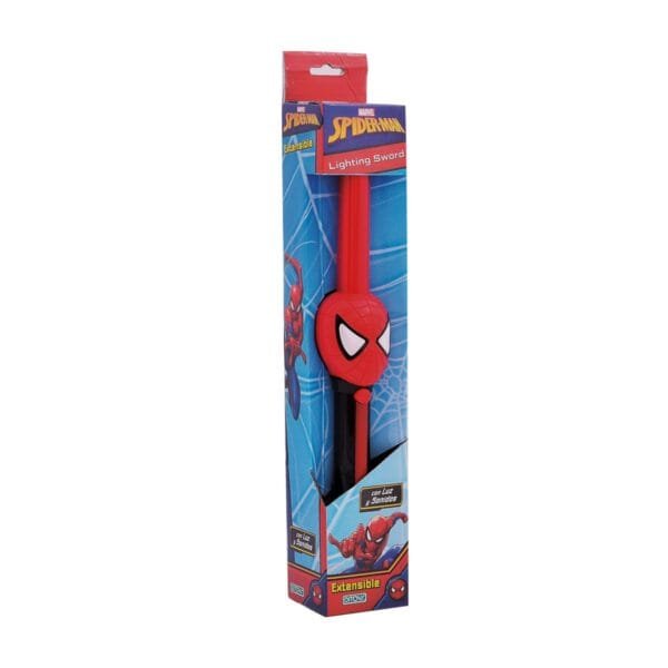 Espada Luminosa Extensible Spiderman