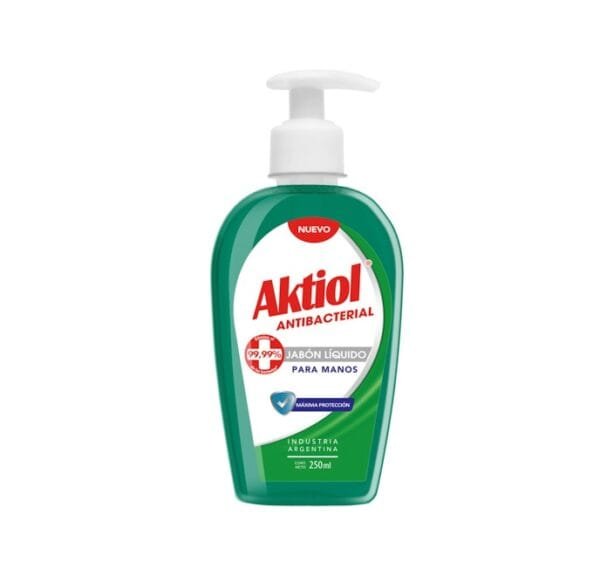 Aktiol Jabon Antibacterial liquido x250ml