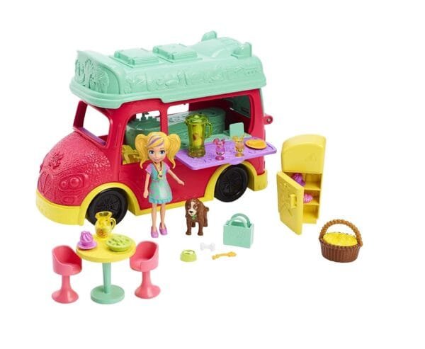 Polly Pocket Camión de Licuados