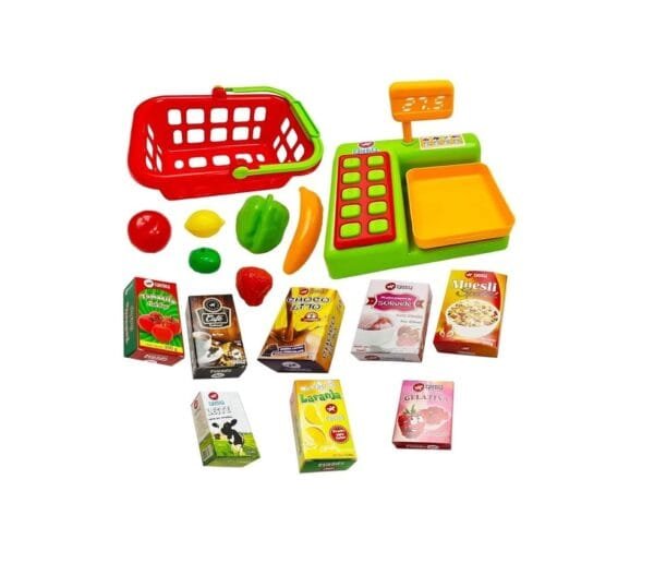 Balanza y Cesta de Compras-Calesita