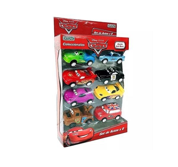 Cars Autos Coleccionables x8