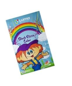 Block Oficio Hojas Color Luma x100