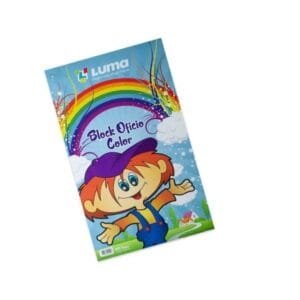 Block Oficio Hojas Color Luma x100