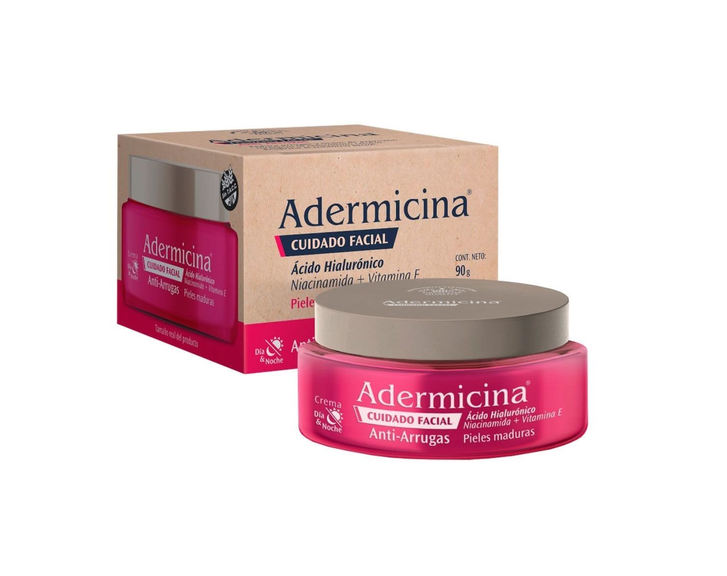 Adermicina Crema Facial Anti-Arrugas x90gr