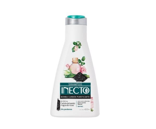 Inecto Shampoo x400ml Bomba Carbon Purificante