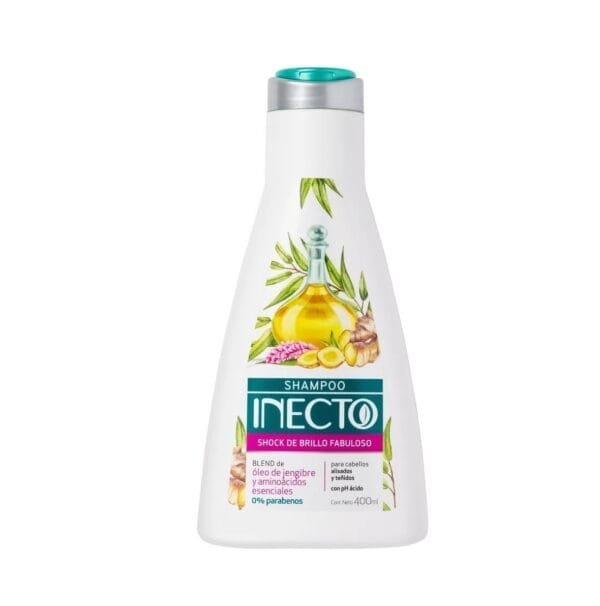 Inecto Shampoo x400ml Shock de Brillo