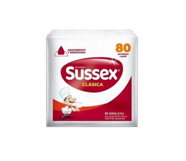 Sussex servilletas x80