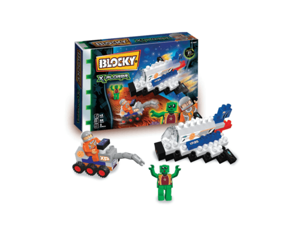 Blocky X-Plorer Set x64 piezas
