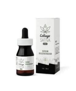 Collage Serum Regenerador Sativa