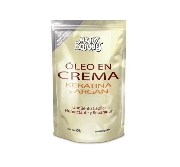 Mary Bosques Oleo En Crema Keratina y Argan x250gr