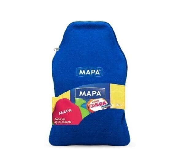 Bolsa de Agua Caliente Mapa con Funda Premium