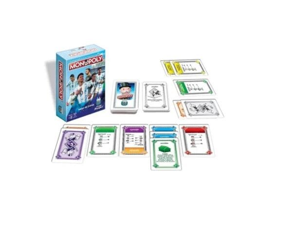 Monopoly ¡Vamos Argentina! Juego de Cartas