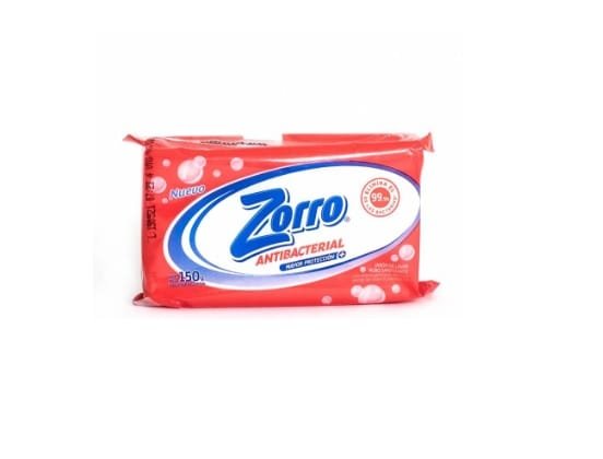 Zorro Jabón Antibacterial x150gr