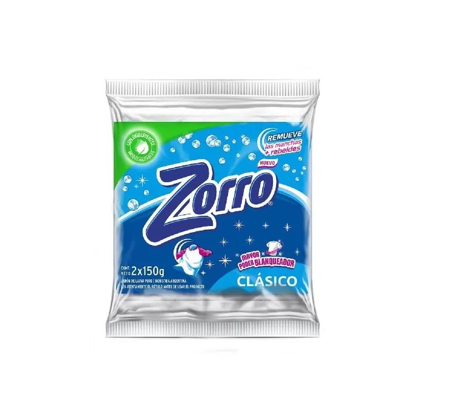 Zorro Jabón Blanco 3d x2