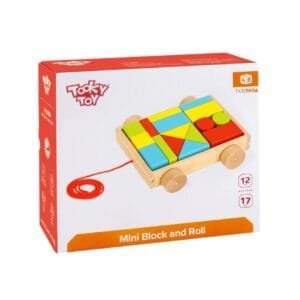 Mini Block & Roll- Encastre Tooky Toy