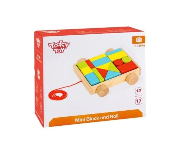 Mini Block & Roll- Encastre Tooky Toy